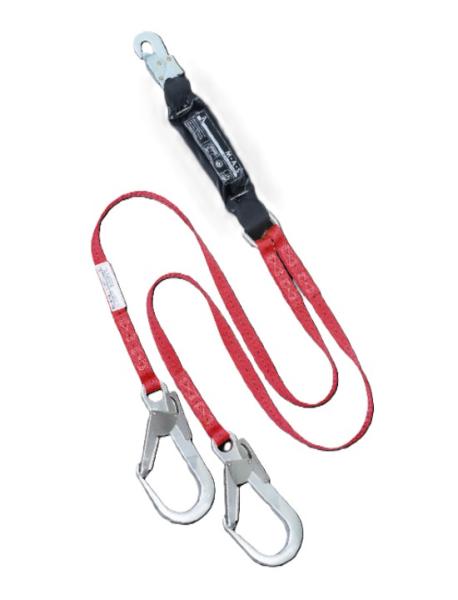 Bandfalldämpfer mit 2 Gurtband-Verbindungsmitteln 27 mm